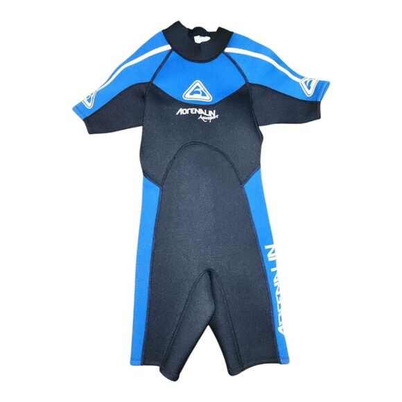 Adrenaline Neoprene Swim Triathlon Scuba  Kid's Sz 8 Diving Surfing Wetsuit - Picture 1 of 7